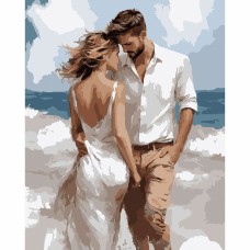 Картини по номерах "Santi" Романтична пара 40х50см №955770