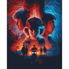 Картини по номерах "Santi" Дуже дивні дива. Діти Хокінса 40х50см №955783