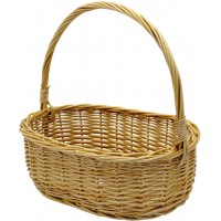 Кошик плетен. "Цитрус" світло-коричневий 34х25х12см №5