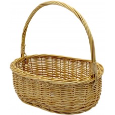 Кошик плетен. "Цитрус" світло-коричневий 34х25х12см №5