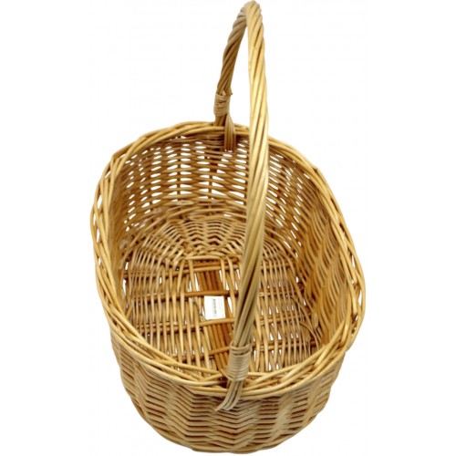 Кошик плетен. "Цитрус" світло-коричневий 34х25х12см №5