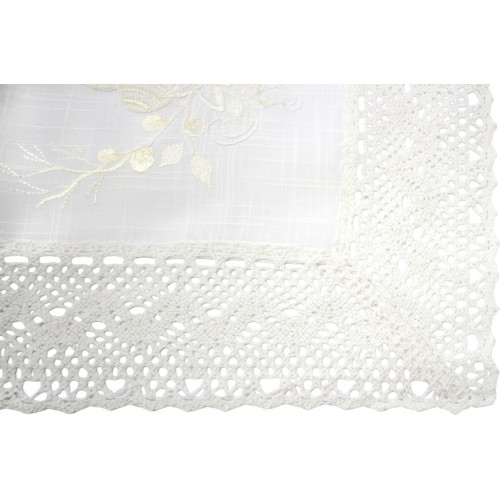 Великодня серветка "Крашанки в квітах" прямок. 62х44см №30294