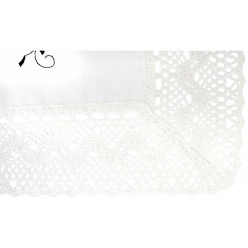 Великодня серветка "Христос Воскрес,крашанки в кошику" прямок. 62х44см №3589-200