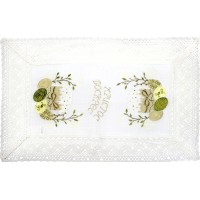 Великодня серветка "Христос Воскрес,паска з крашанками" прямок. 62х44см №50465