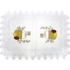 Великодня серветка "Христос Воскрес,паска з крашанками" прямок. 62х44см №2512