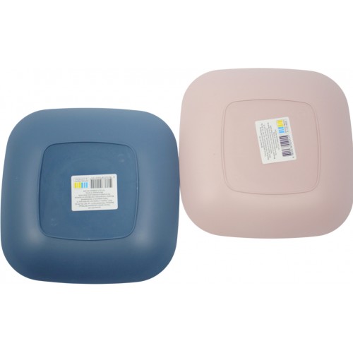 Тарілка пласт. з малюнком №БП-155