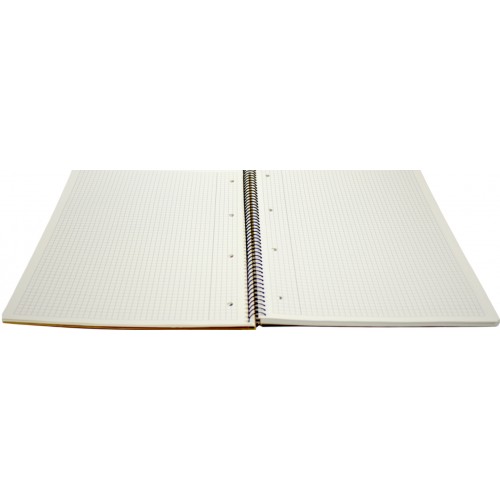 Коледж-блок А4+ 80арк. кліт. "Student" крафт,кремовий блок №A4-080-6719K/Школярик/(4)(36)