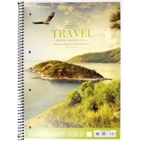 Коледж-блок А4 80арк. кліт. "Student" ВД-лак №A4-080-6529K/Школярик/(4)(36)