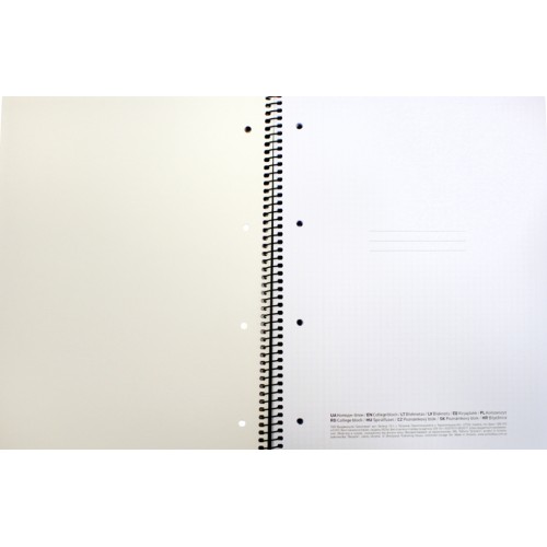 Коледж-блок А4 80арк. кліт. "Student" ВД-лак №A4-080-6529K/Школярик/(4)(36)