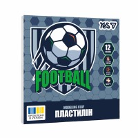 Пластилін "Yes" Football 12 кольор. 240гр №540714(20)