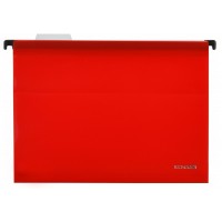 Файл підвісний А5 "Economix" №E30201-03 пластиковий, червоний