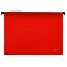 Файл підвісний А5 "Economix" №E30201-03 пластиковий, червоний