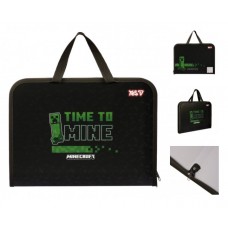 Папка-портфель "Yes" №492357 А4 "Minecraft.Mining" на блиск.,з ручками(12)(48)