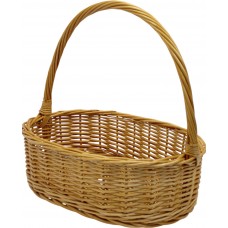 Кошик плетен. "Цитрус" темно-коричневий 42х28х14см №1