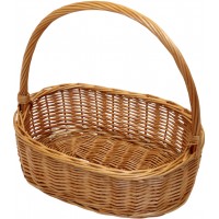 Кошик плетен. "Цитрус" темно-коричневий 36х26х12см №2