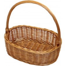 Кошик плетен. "Цитрус" темно-коричневий 36х26х12см №2