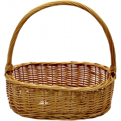 Кошик плетен. "Цитрус" темно-коричневий 36х26х12см №2