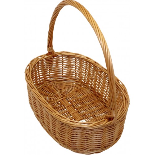 Кошик плетен. "Цитрус" темно-коричневий 36х26х12см №2