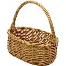 Кошик плетен. "Цитрус" темно-коричневий 31х22х11см №3