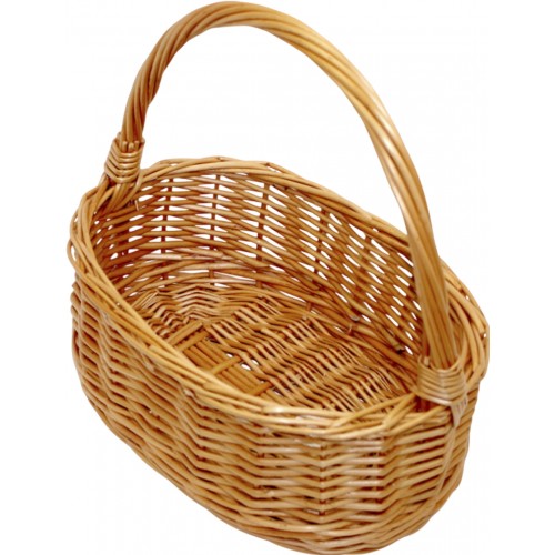 Кошик плетен. "Цитрус" темно-коричневий 31х22х11см №3