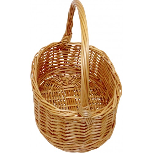 Кошик плетен. "Цитрус" темно-коричневий 31х22х11см №3