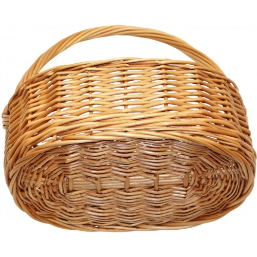 Кошик плетен. "Цитрус" темно-коричневий 31х22х11см №3