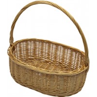 Кошик плетен. "Цитрус" світло-коричневий 40х29х14см №4