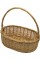 Кошик плетен. "Цитрус" світло-коричневий 40х29х14см №4