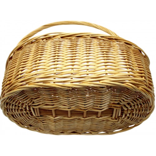 Кошик плетен. "Цитрус" світло-коричневий 40х29х14см №4
