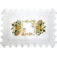 Великодня серветка "Паска з курчам" прямокут. 48х33см №80771(12)