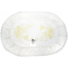 Великодня серветка "Паска з квітами" овал. 48х31см №3587-200(12)