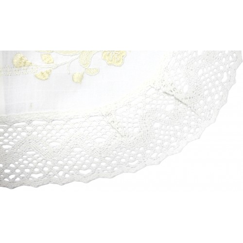 Великодня серветка "Паска з квітами" овал. 48х31см №3587-200(12)