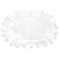 Великодня серветка "Крашанки з квітами" овал. 48х31см №30294(12)