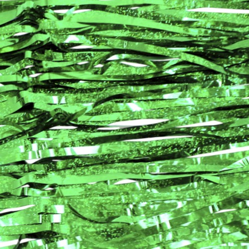 Шторка для фотозони 1х2м зелена голограма