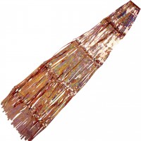 Шторка для фотозони 1х2м рожеве золото голограма