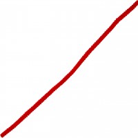 Дріт синельний 0,8х7х300мм,червоний,20шт