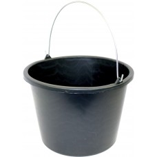 Відро 10л пласт. будівельне чорне,мірне №92199
