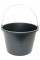 Відро 10л пласт. будівельне чорне,мірне №92199