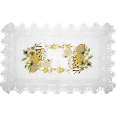 Великодня серветка "Паска з курчам" прямокут. 48х33см №80771(12)