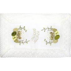 Великодня серветка "Христос Воскрес,паска з крашанками" прямок. 62х44см №43257