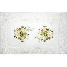 Великодня серветка "Крашанки з котиками" прямок. 62х44см №43259