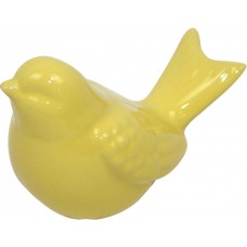 Фігурка керам. "Пташка" 8см жовта №4011-018(6)(36)