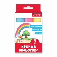 Крейда кольор. "1В" №400551 3шт Classic Jumbo (1)(88)
