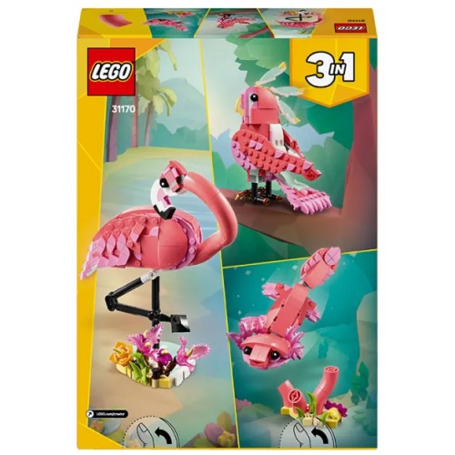 Конструктор "LEGO" Creator Дика тварина: рожевий фламінго №31170