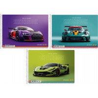 Альбом для малюв. на пруж. 20/120 А4 №PB-SC-020-8051/Школярик/