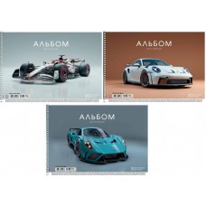 Альбом для малюв. на пруж. 30/100 А4 №PB-SC-030-8563/Школярик/