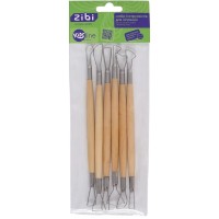 Набір стеків-петель для ліплення "Zibi" Kids 6шт №ZB.6982