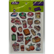 Наліпка 3D "Смаколики" 19см, KIDS Line №ZB.63408/Zibi/