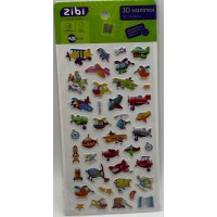 Наліпка 3D "Гвинтокрили" 18см, KIDS Line №ZB.63302/Zibi/