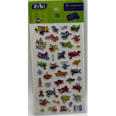 Наліпка 3D "Гвинтокрили" 18см, KIDS Line №ZB.63302/Zibi/